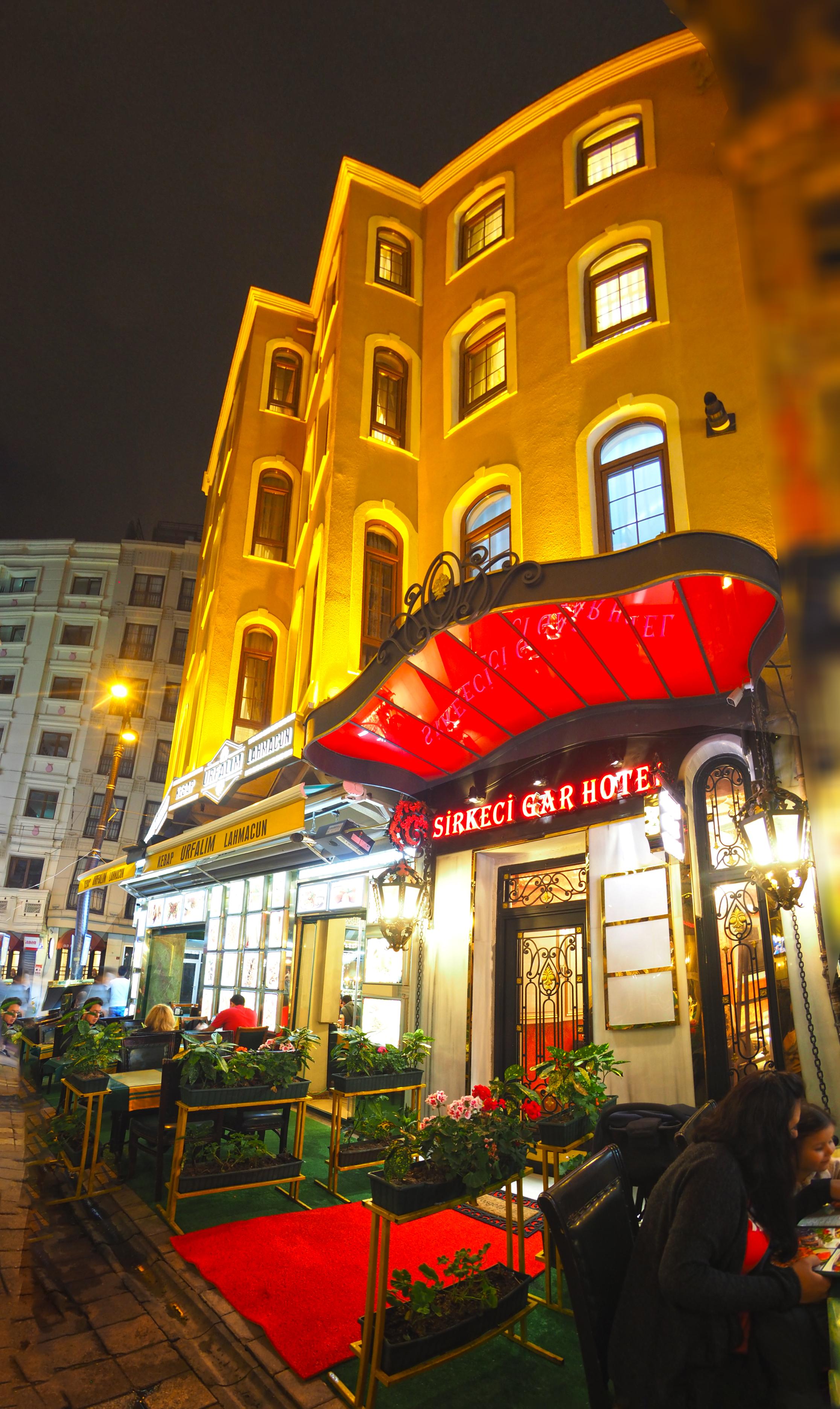 Sirkeci Gar Hotel İstanbul Dış mekan fotoğraf